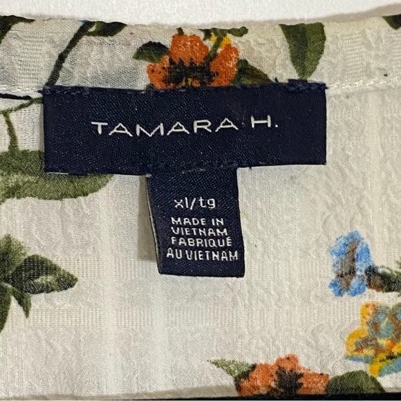 Tamara H women’s blue floral fairycore bohemian blouse - Picture 5 of 10